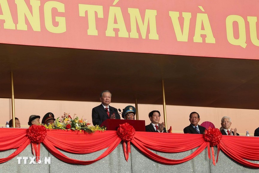Diễn văn của Tổng Bí thư Tô Lâm tại Lễ kỷ niệm 80 năm Quốc khánh Việt Nam- Ảnh 1. Diễn văn của Tổng Bí thư Tô Lâm tại Lễ kỷ niệm 80 năm Quốc khánh Việt Nam- Ảnh 1.