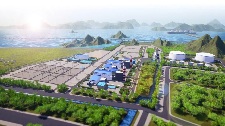 Quảng Ninh: Cưỡng chế thu hồi đất đảm bảo tiến độ dự án Nhà máy điện khí LNG- Ảnh 1.