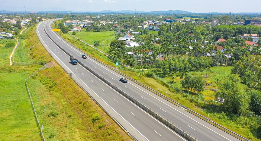 Tuyến Cao tốc Đà Nẵng - Quảng Ngãi. Nguồn ảnh: Báo Chính phủ