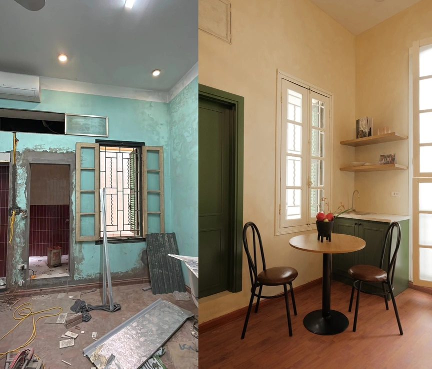 Căn hộ Pháp cổ hóa thành homestay đậm chất dân gian có ‘1-0-2’ giữa lòng Thủ đô- Ảnh 4.