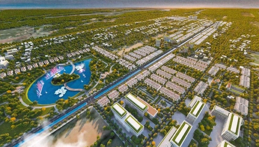 Phối cảnh Khu đô thị Nghi Liên. Nguồn ảnh: VOV