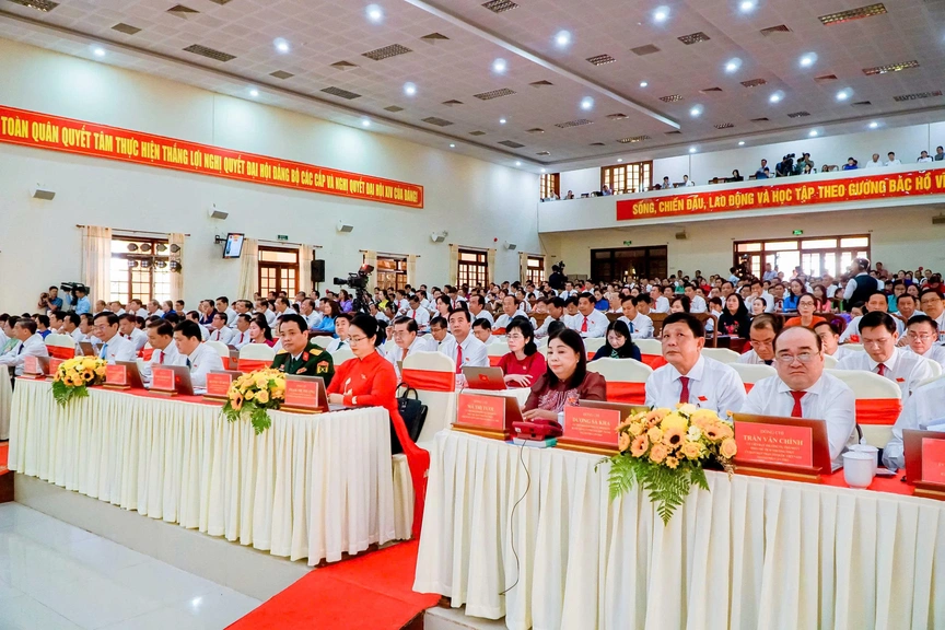 Đại hội đại biểu Đảng bộ TP. Cần Thơ lần thứ I, nhiệm kỳ 2025 - 2030 diễn ra phiên họp trù bị- Ảnh 1.