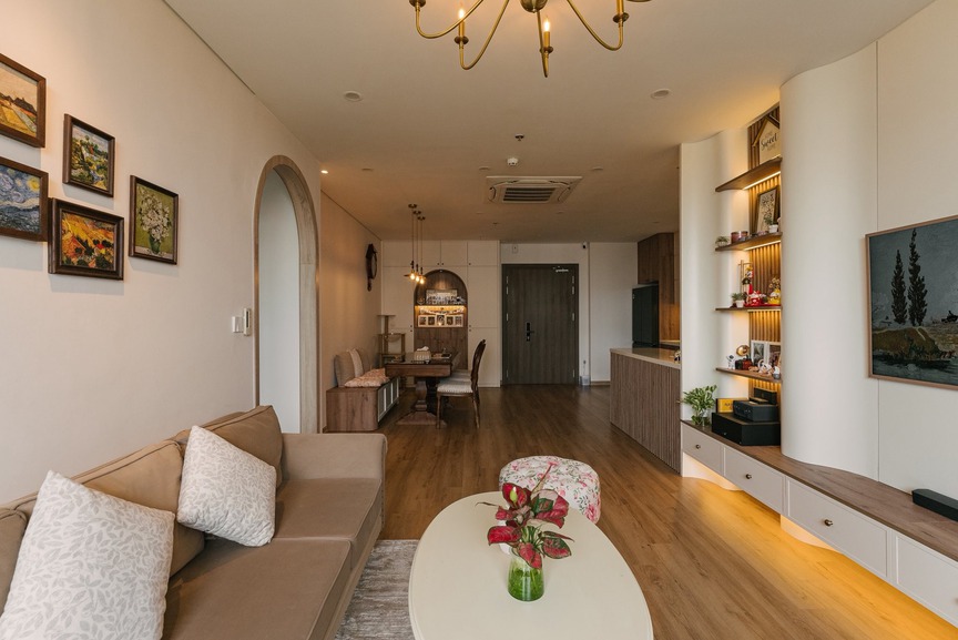 Căn hộ 90m2 phong cách farmhouse: Tổ ấm mộc mạc, đầy chất thơ giữa Hà Nội- Ảnh 5.