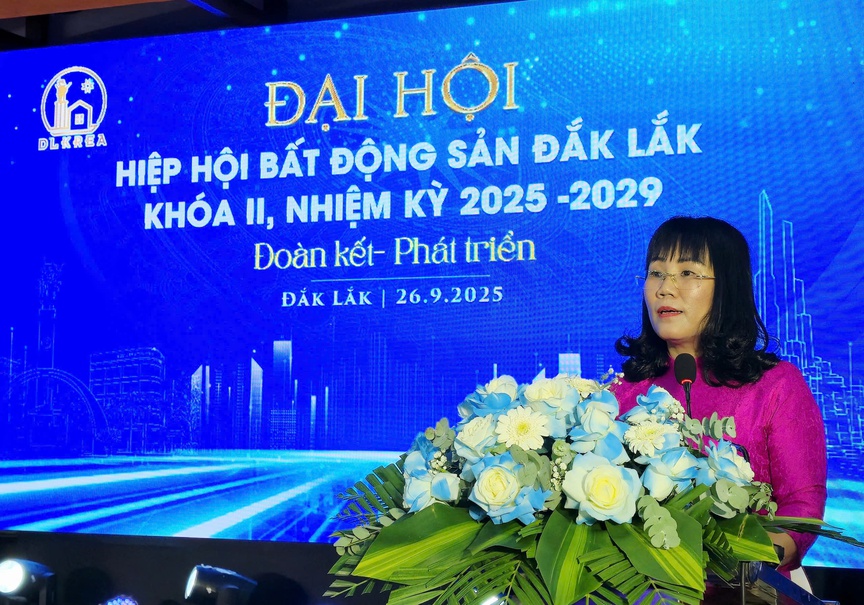 Hiệp hội Bất động sản Đắk Lắk tổ chức Đại hội khóa II, nhiệm kỳ 2025 - 2029- Ảnh 1.