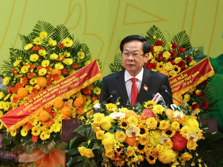 Chủ tịch Quốc hội Trần Thanh Mẫn dự và chỉ đạo Đại hội đại biểu Đảng bộ TP. Cần Thơ- Ảnh 2.