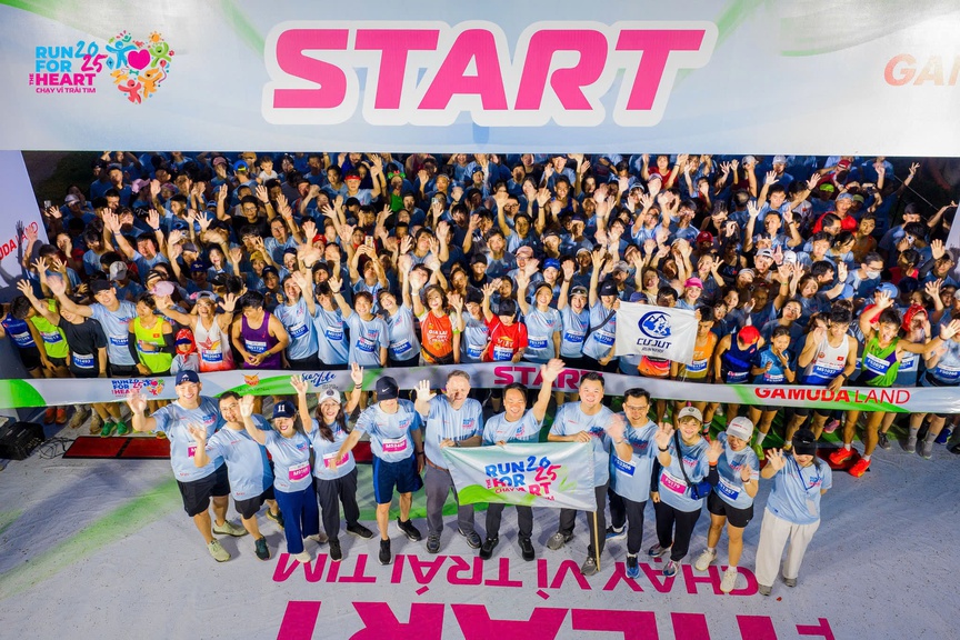 "Chạy Vì Trái Tim 2025" quyên góp hơn 7 tỷ đồng - trao thêm hy vọng cho gần 2.000 trẻ em mắc bệnh tim bẩm sinh- Ảnh 1.
