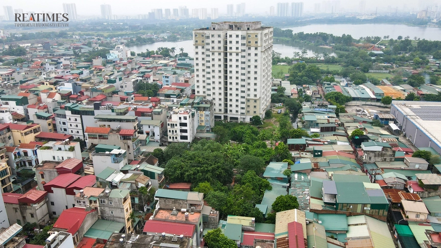 Cận cảnh khu tái định cư bỏ hoang giữa Thủ đô, gây lãng phí tài sản công- Ảnh 2.