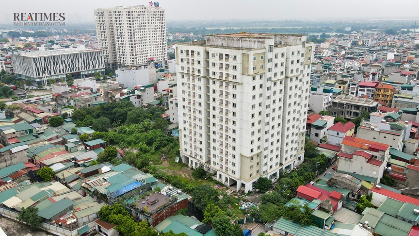 Cận cảnh khu tái định cư bỏ hoang giữa Thủ đô, gây lãng phí tài sản công- Ảnh 3.