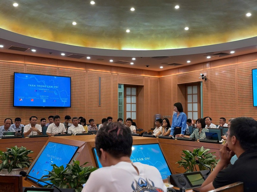 Hà Nội nghe liên danh Văn Phú - Đèo Cả báo cáo về định hướng chiến lược tổng thể phát triển “Trục cảnh quan sông Hồng”- Ảnh 2.