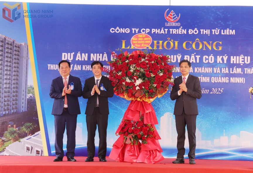 Hình ảnh tại lễ khởi công. Nguồn ảnh: Báo Quảng Ninh