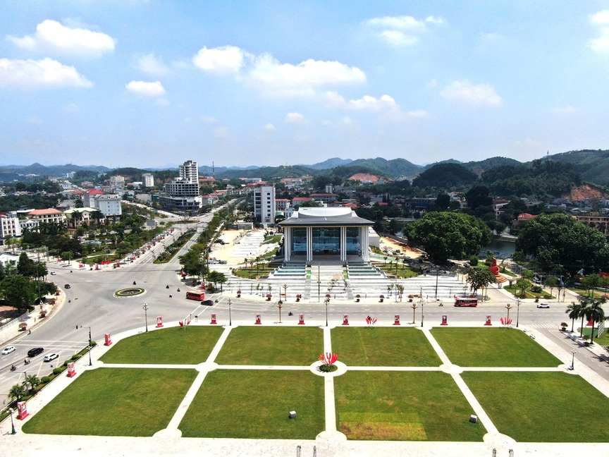 Tỉnh miền núi phía Bắc sắp đón trung tâm hội nghị trăm tỷ với hội trường hơn 1.000 chỗ ngồi- Ảnh 2. Tỉnh miền núi phía Bắc sắp đón trung tâm hội nghị trăm tỷ với hội trường hơn 1.000 chỗ ngồi- Ảnh 2.