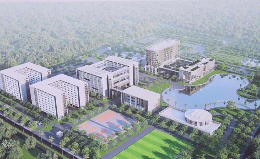 Khu đại học tại tỉnh Ninh Bình đón dự án hơn 1.000 tỷ của Học viện Ngân hàng- Ảnh 2.