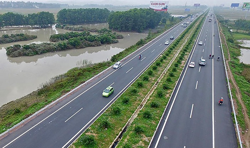Tỉnh Bắc Ninh đề xuất mở rộng tuyến cao tốc Hà Nội - Bắc Giang lên 6 làn xe. Nguồn ảnh: Báo Tiền Phong