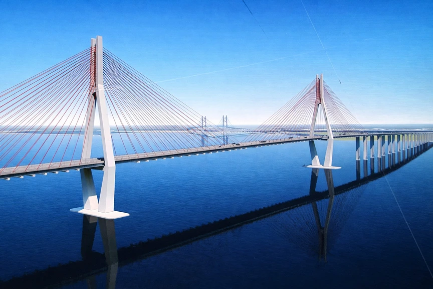 Bến phà từ thời Pháp thuộc sắp kết thúc sứ mệnh, nhường chỗ cho cây cầu gần 20.000 tỷ, bắc nhịp nối 2 tỉnh thành giàu nhất Việt Nam- Ảnh 2.