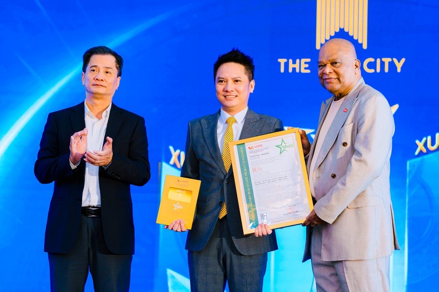 The Win City được vinh danh “Dự án bất động sản đạt chuẩn VRES xuất sắc Việt Nam 2025”- Ảnh 1.