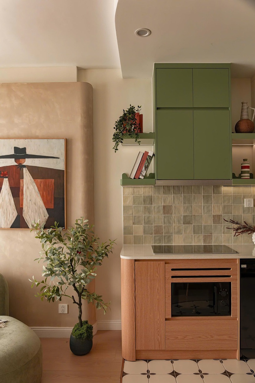 Căn hộ diện tích hạn chế nhưng không gian luôn thông thoáng- Ảnh 4. Căn hộ diện tích hạn chế nhưng không gian luôn thông thoáng- Ảnh 4.