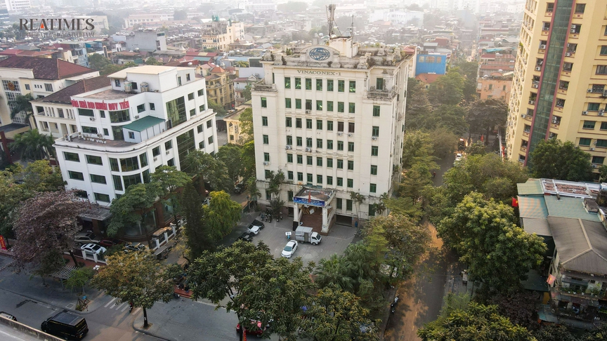 Hà Nội: Cận cảnh khu đất làm trụ sở của Vinaconex1 vừa được chuyển đổi làm nhà ở, văn phòng- Ảnh 2.