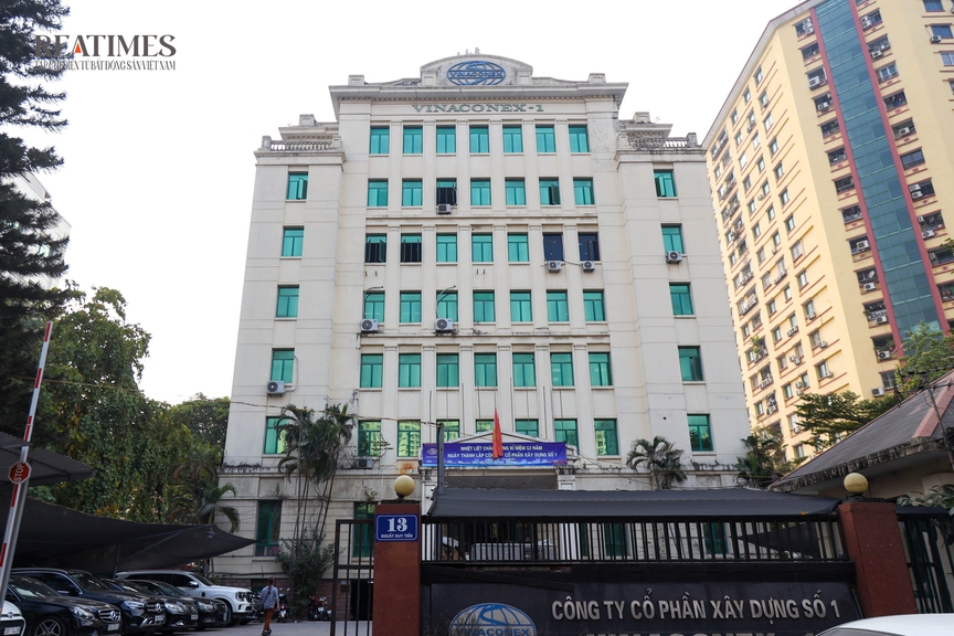 Hà Nội: Cận cảnh khu đất làm trụ sở của Vinaconex1 vừa được chuyển đổi làm nhà ở, văn phòng- Ảnh 3.