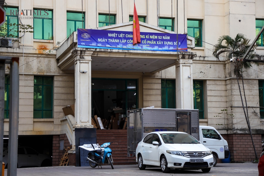 Hà Nội: Cận cảnh khu đất làm trụ sở của Vinaconex1 vừa được chuyển đổi làm nhà ở, văn phòng- Ảnh 4.