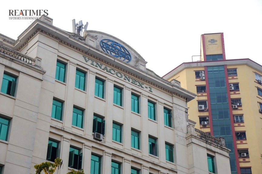 Hà Nội: Cận cảnh khu đất làm trụ sở của Vinaconex1 vừa được chuyển đổi làm nhà ở, văn phòng- Ảnh 6.