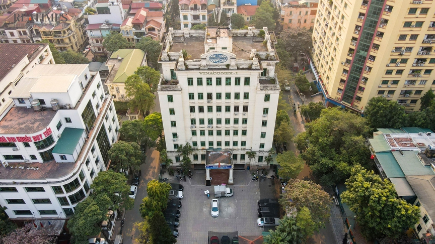 Hà Nội: Cận cảnh khu đất làm trụ sở của Vinaconex1 vừa được chuyển đổi làm nhà ở, văn phòng- Ảnh 8.