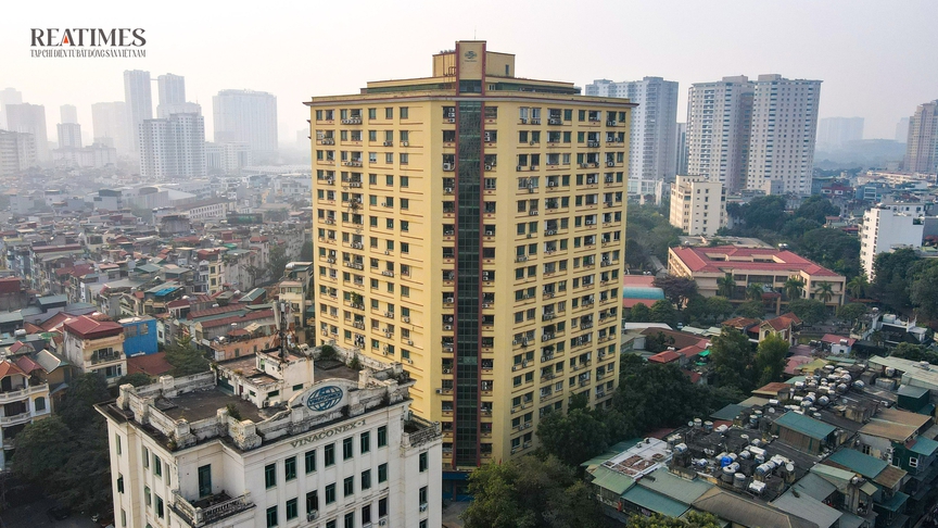 Hà Nội: Cận cảnh khu đất làm trụ sở của Vinaconex1 vừa được chuyển đổi làm nhà ở, văn phòng- Ảnh 9.