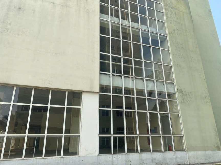 Tầng 1 của khu tái định cư Thượng Thanh Tầng 1 của khu tái định cư Thượng Thanh