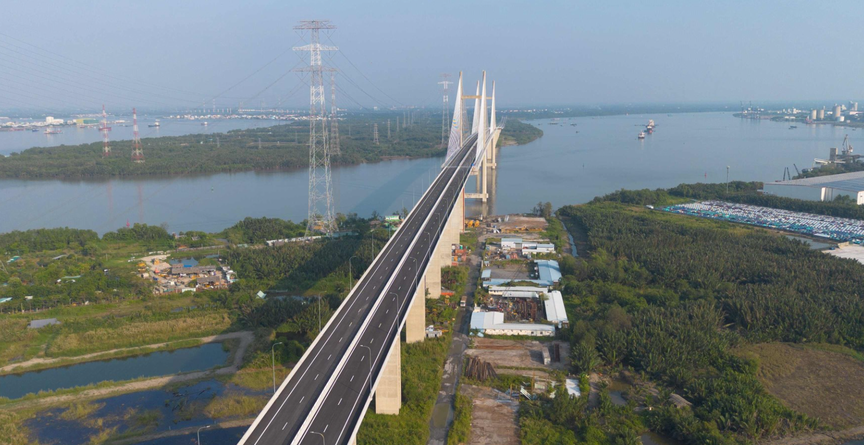 Cây cầu dây văng có tĩnh không cao nhất Việt Nam: Đã khánh thành nhưng chưa được đưa vào khai thác- Ảnh 1.