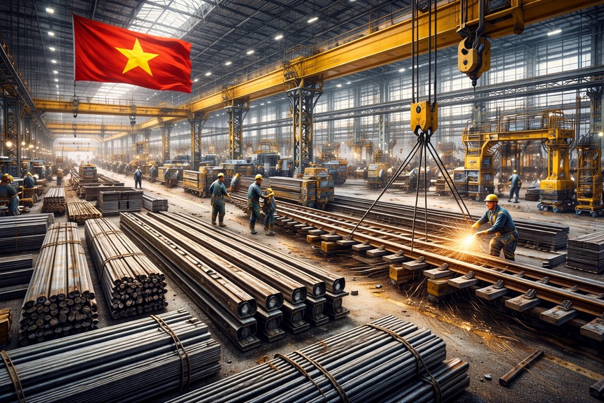 Việt Nam dự kiến sẽ có tổ hợp công nghiệp đường sắt hơn 17.000 tỷ, hướng tới tự chủ vật liệu cho các đại dự án- Ảnh 3.