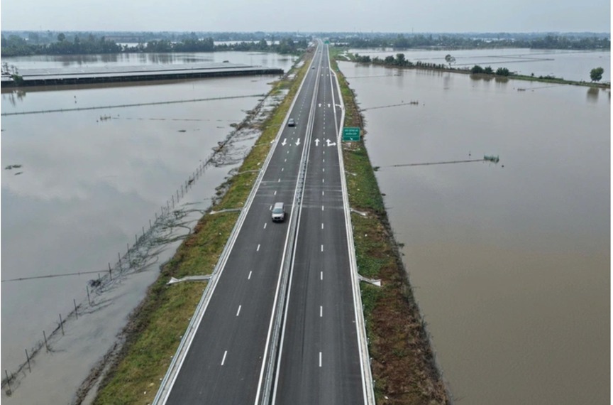 Chỉ vài giờ nữa, chính thức thông xe tuyến chính cao tốc hơn 17.000 tỷ, khơi thông cửa ngõ miền Tây- Ảnh 1.