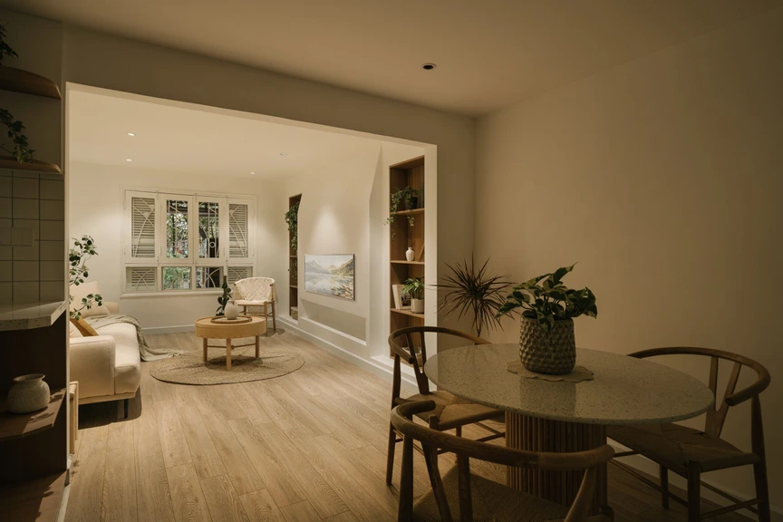 Cải tạo một căn hộ tập thể cũ tưởng như 'hết thời': Cú lột xác khiến nhiều người bất ngờ- Ảnh 3.