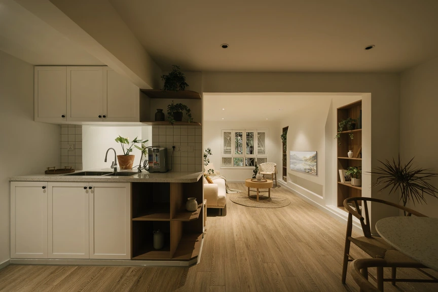 Cải tạo một căn hộ tập thể cũ tưởng như 'hết thời': Cú lột xác khiến nhiều người bất ngờ- Ảnh 7.