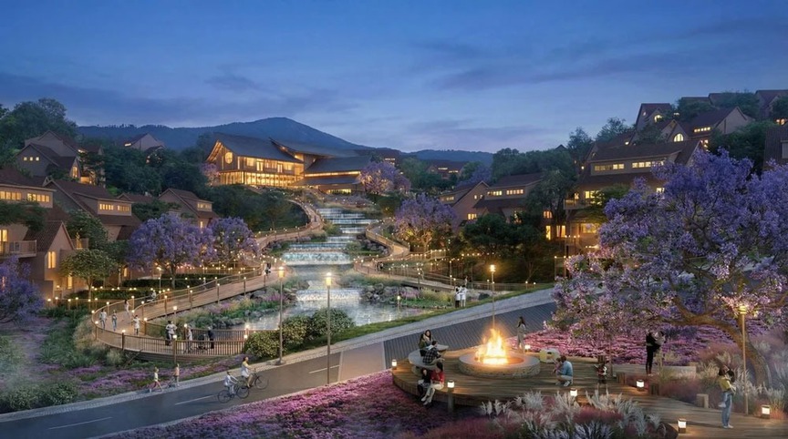 Dự án đô thị trên đồi chè đẹp nhất miền Bắc đã chính thức được cấp thủ tục thực hiện - Ảnh 1.