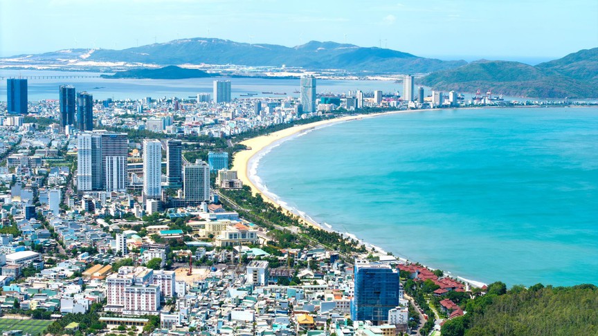 Một góc của khu vực TP. Quy Nhơn cũ. Nguồn ảnh: Internet