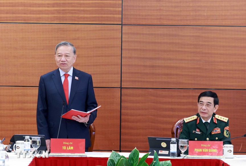 Đại hội XIV của Đảng: Đại biểu làm việc tại Đoàn, thảo luận các văn kiện Đại hội- Ảnh 2.