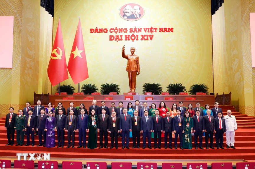 Đại hội XIV của Đảng: Đại biểu làm việc tại Đoàn, thảo luận các văn kiện Đại hội- Ảnh 21.