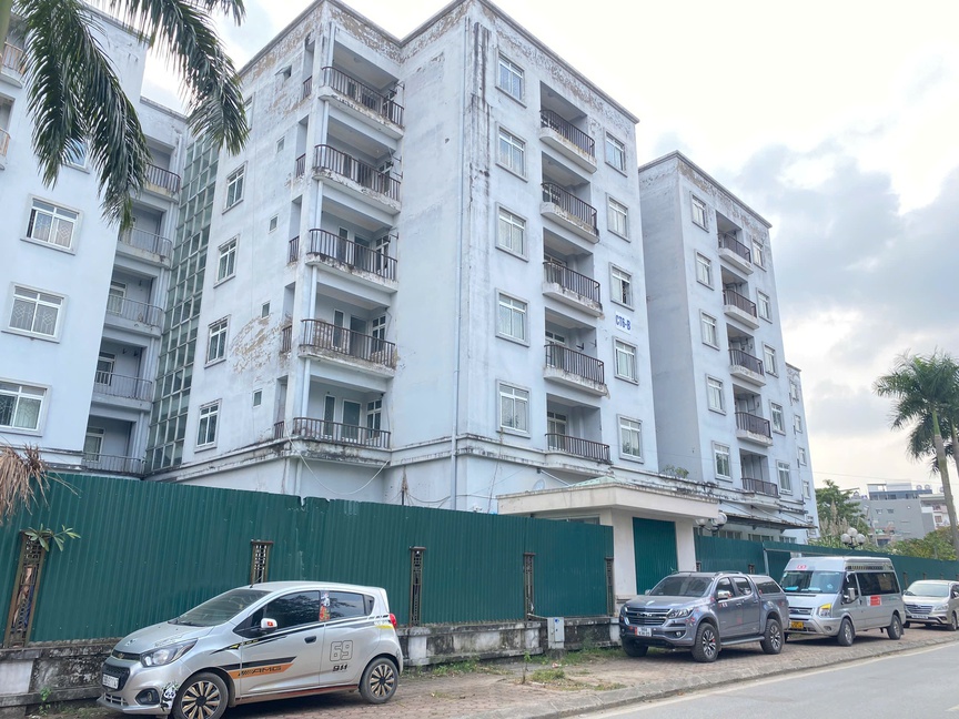 Một cụm chung cư khác thuộc Khu tái định cư tập trung Kiều Mai