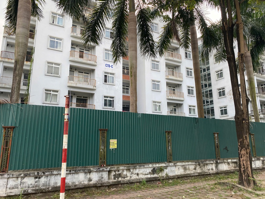 Một góc của Khu tái định cư tập trung Kiều Mai