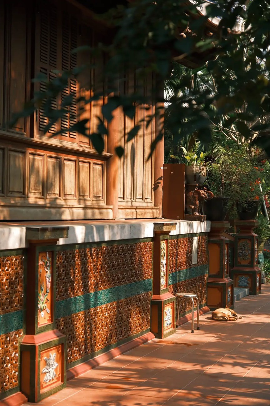 Ngôi chùa lưu giữ bức tranh 9 con rồng ẩn hiện trong mây lớn nhất Việt Nam: Số phận đặc biệt, kiến trúc mang đậm dấu ấn vương giả- Ảnh 6.