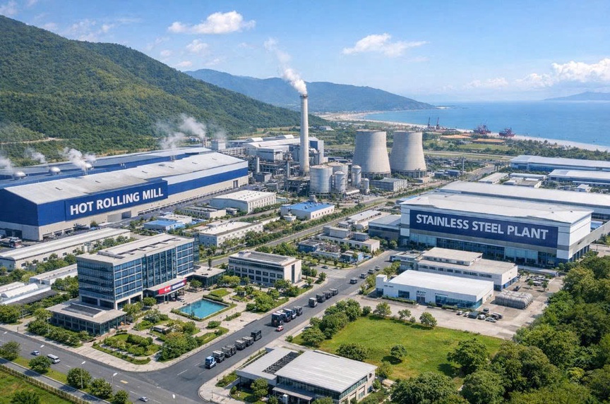 Ban Quản lý Khu kinh tế tỉnh Hà Tĩnh chấp thuận chủ trương đầu tư dự án Nhà máy thép không gỉ tại phường Hoành Sơn. Ảnh minh họa