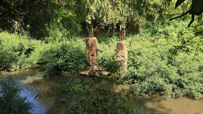 Khu vực cầu Mã Đà. Nguồn ảnh: Báo Thanh niên