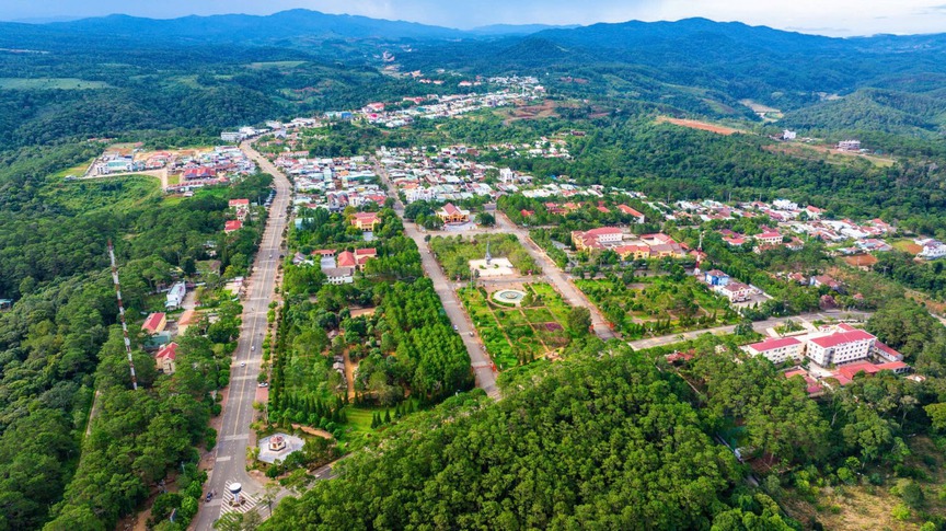 Một góc của xã Măng Đen. Nguồn ảnh: Internet