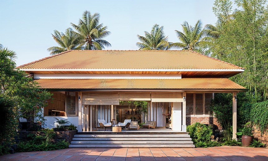 Yên bình trong không gian đương đại kết hợp truyền thống của căn nhà cấp 4 giữa vùng quê- Ảnh 5. Yên bình trong không gian đương đại kết hợp truyền thống của căn nhà cấp 4 giữa vùng quê- Ảnh 5.