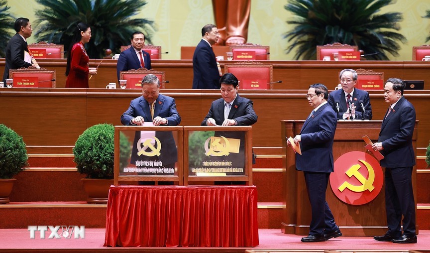 Đại hội XIV của Đảng: Sáng nay, Ban Chấp hành Trung ương khóa XIV tiến hành Hội nghị lần thứ nhất- Ảnh 1. Đại hội XIV của Đảng: Sáng nay, Ban Chấp hành Trung ương khóa XIV tiến hành Hội nghị lần thứ nhất- Ảnh 1.