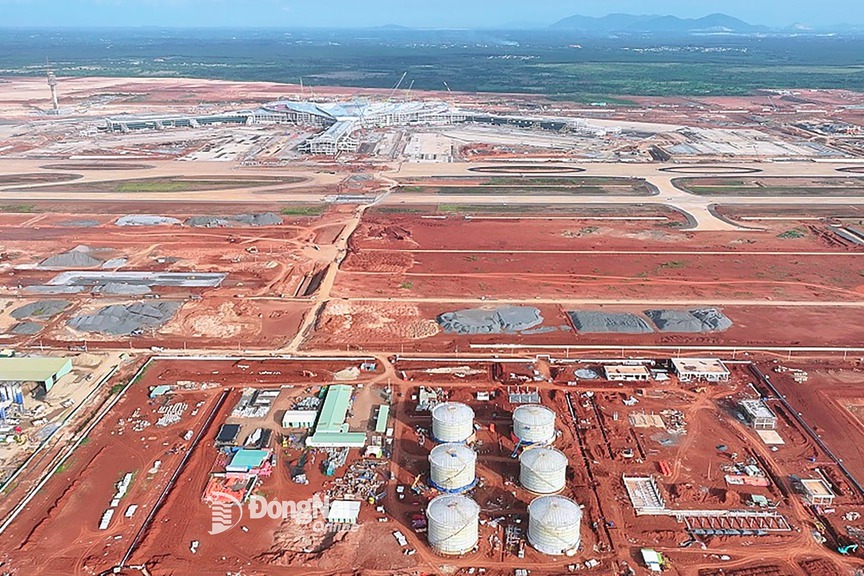 Gói thầu 4.9 tại sân bay Long Thành. Nguồn ảnh: Báo Đồng Nai Gói thầu 4.9 tại sân bay Long Thành. Nguồn ảnh: Báo Đồng Nai