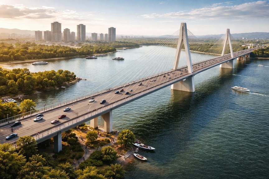 Cây cầu gần 11.500 tỷ nối 2 tỉnh thành giàu có của Việt Nam khởi công, dự án 'sống còn' của Novaland đứng trước bước ngoặt mới- Ảnh 2.