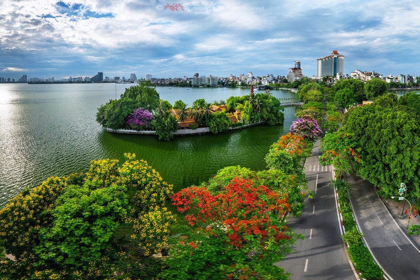 Một góc của Hồ Tây. Nguồn ảnh: Internet