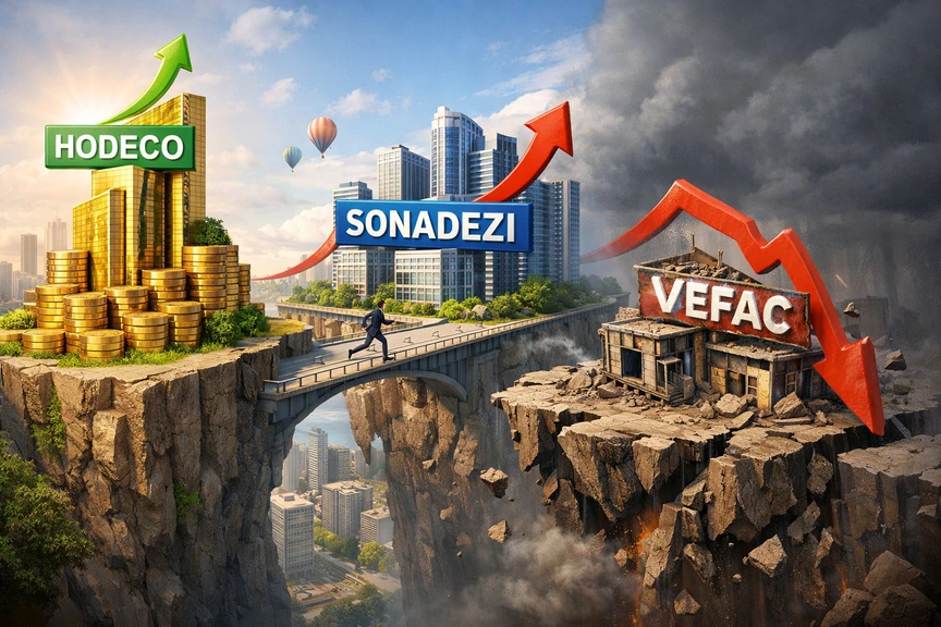 Hodeco tăng hơn 800%, Sonadezi bứt tốc, VEFAC lao dốc: Bức tranh phân hóa của BĐS ngày càng gay gắt- Ảnh 3.