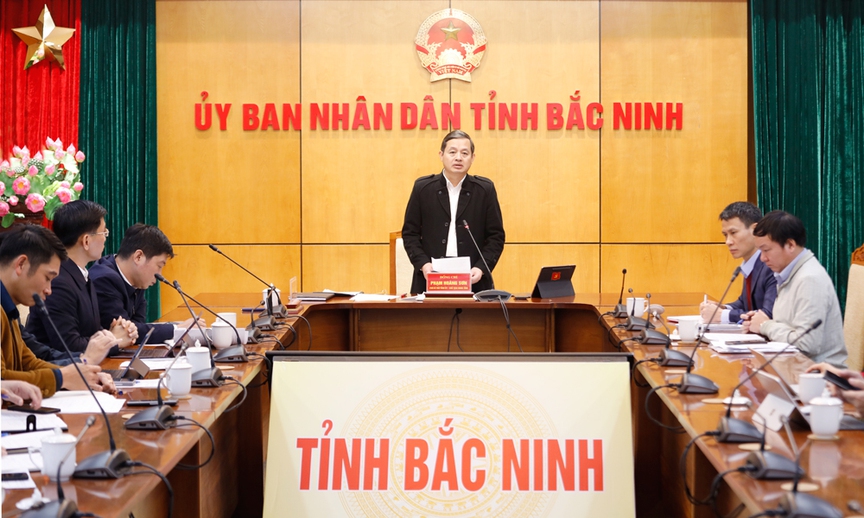 Hình ảnh tại buổi làm việc. Nguồn ảnh: Báo Bắc Ninh