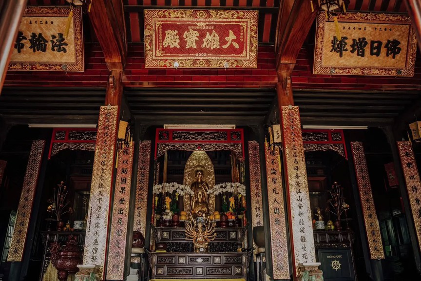 Ngôi chùa rộng 4.000m2 giữa lòng xứ Huế: Không gian Phật giáo mang kiến trúc thiền uyển hiếm thấy- Ảnh 8.